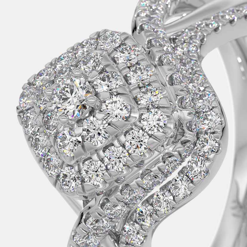 The Eldon Bridal Ring Set - image 5