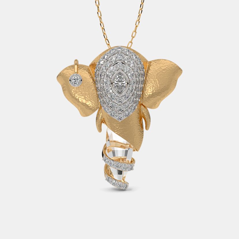 The Airavya Pendant Cum Brooch - image 5