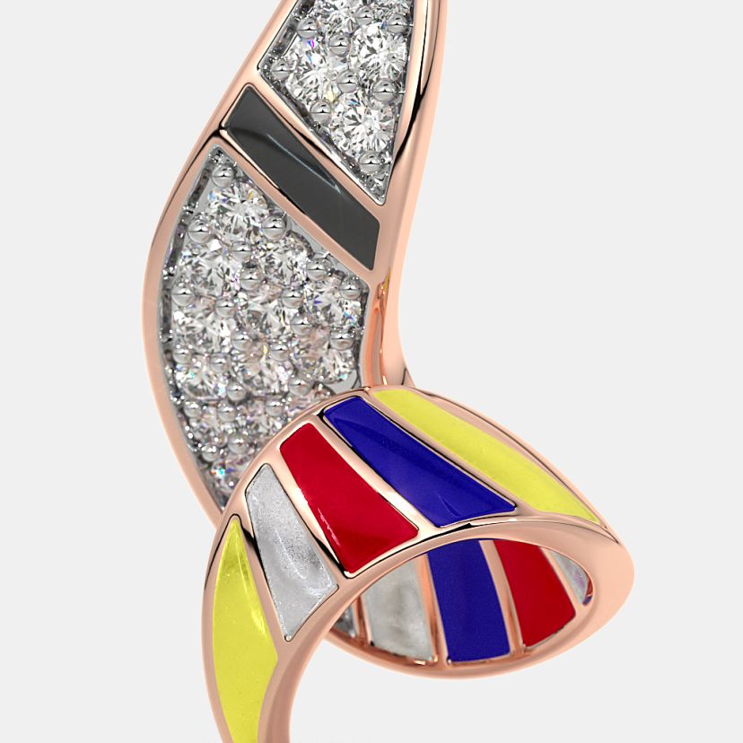 The Graffique Drop Earrings - image 5