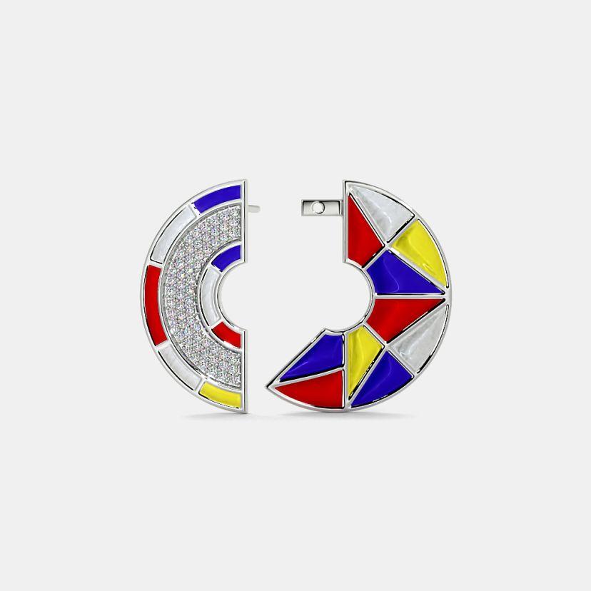 The Funk Flare Front Back Earrings - image 10