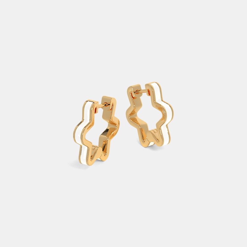The Nefertari Huggie Earrings - image 5