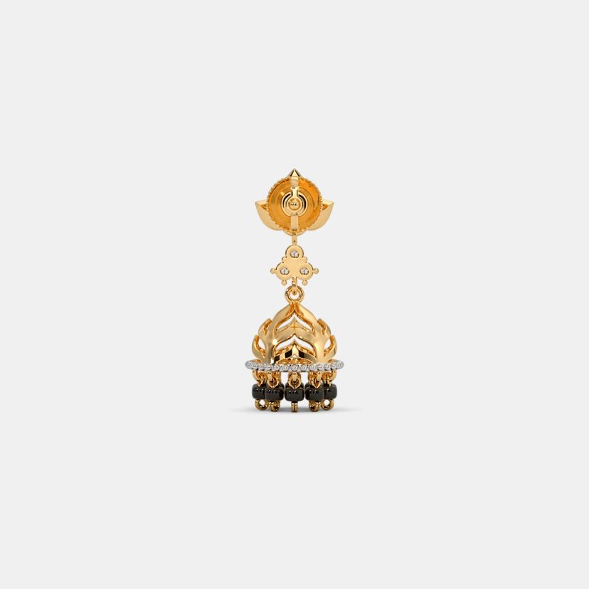 The Akhila Mangalsutra Jhumki Earrings - image 6