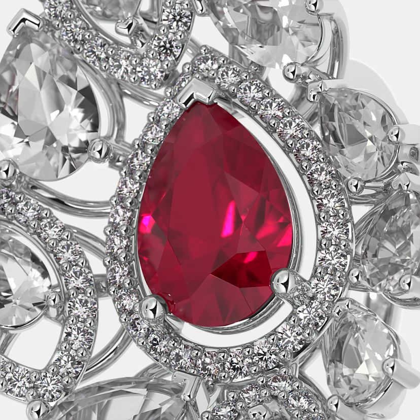 The Zalak Cocktail Ring - image 5