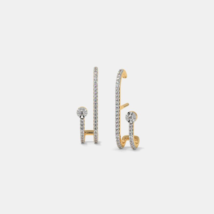 The Luxer J Hoop Earrings - image 1