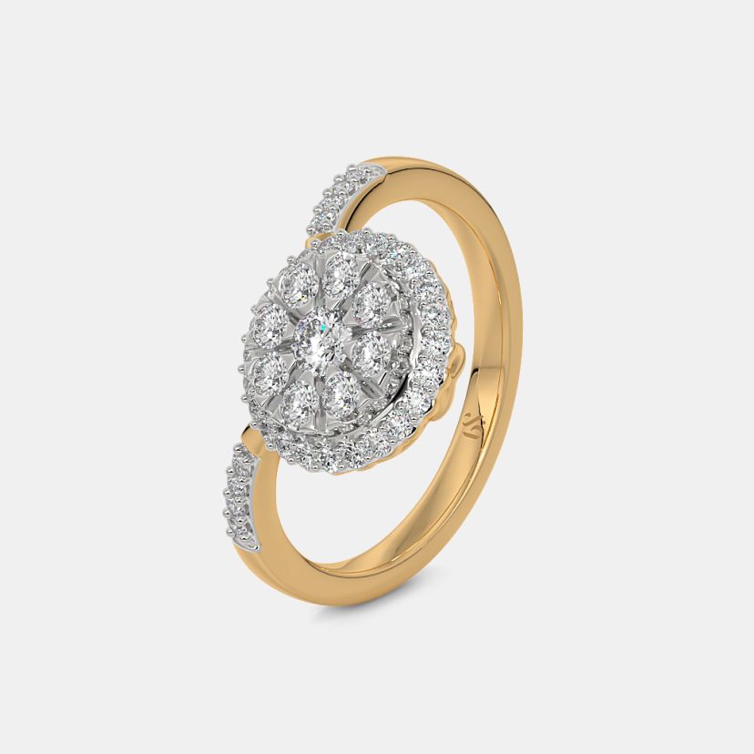 The Denza Chevron Ring - image 1