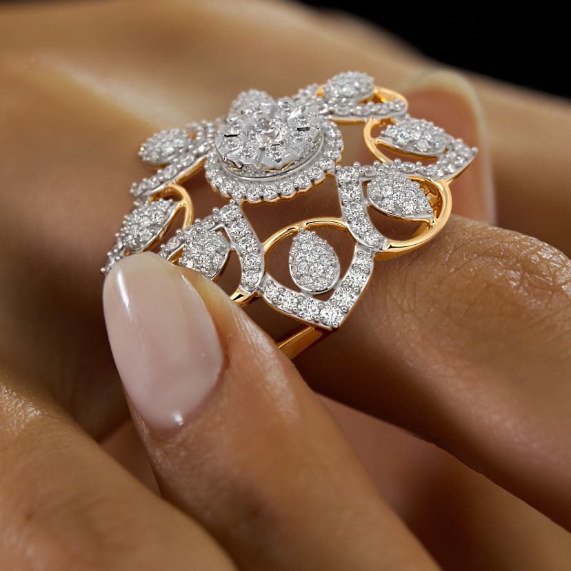 The Adriyana Cocktail Ring - image 5