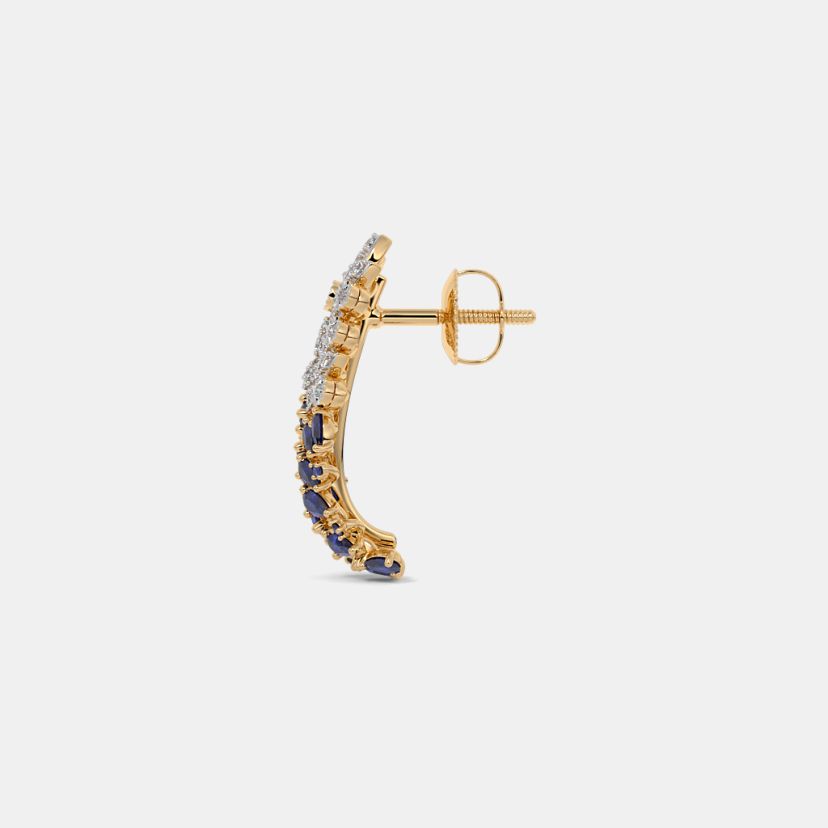 The Oona J Hoop Earrings - image 8