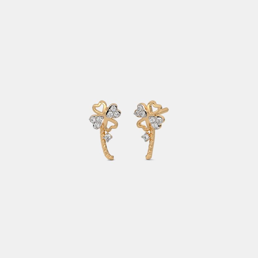 The Luckychuck J Hoop Earrings - image 1