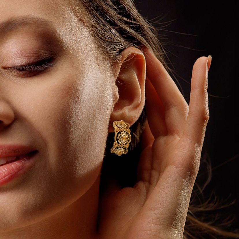 The Lidianne J Hoop Earrings - image 3