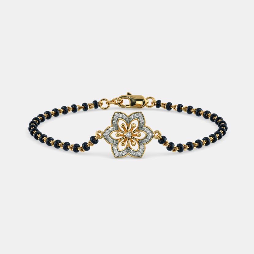 Mangalsutra sales bracelet bluestone