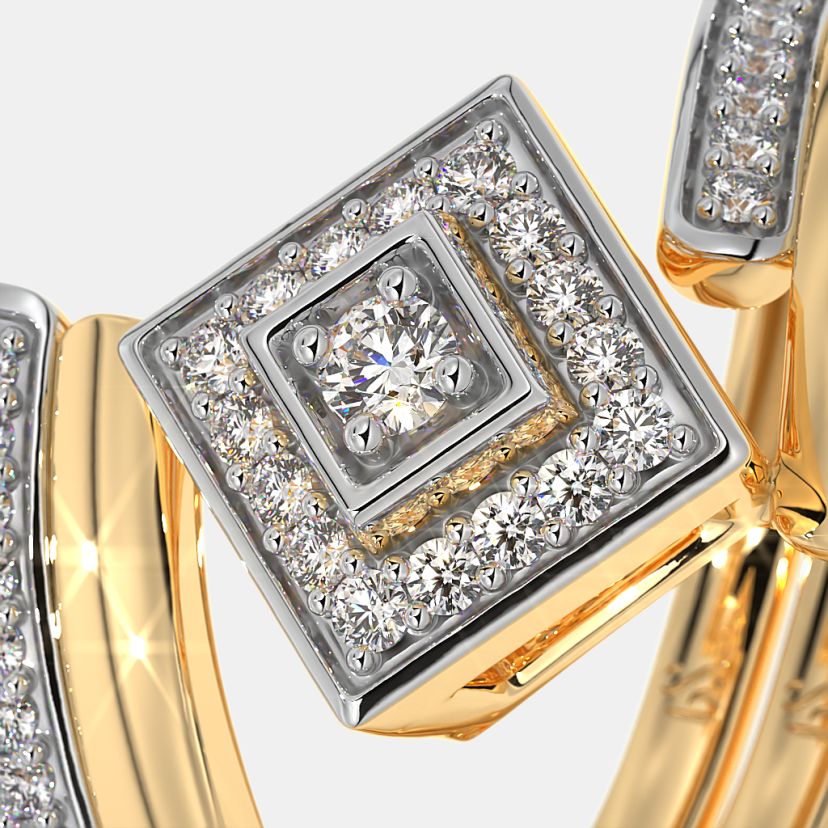 The Meliora Bridal Ring Set - image 5