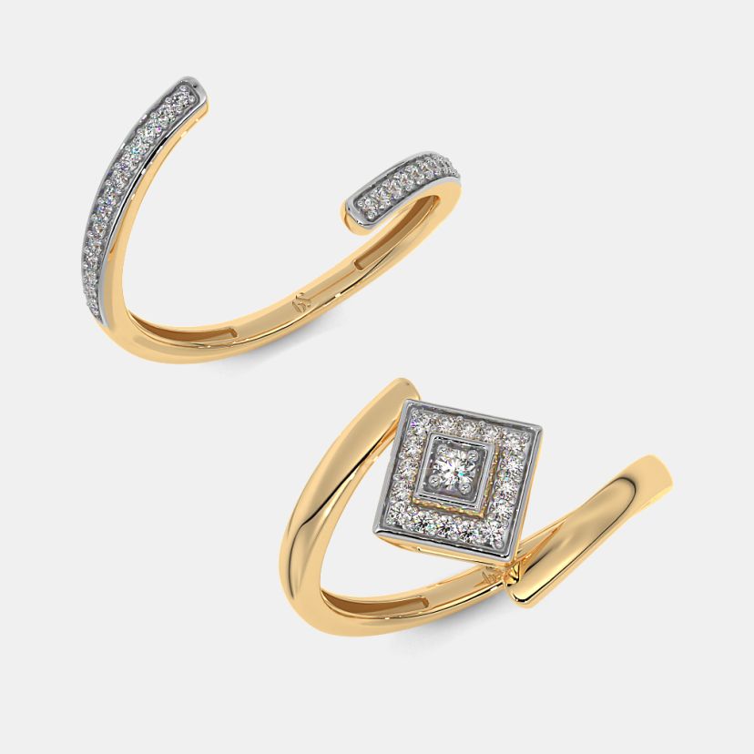 The Meliora Bridal Ring Set - image 7