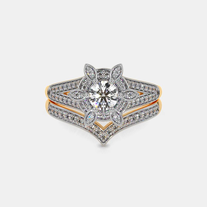 The Bonita Bridal Ring Set - image 8