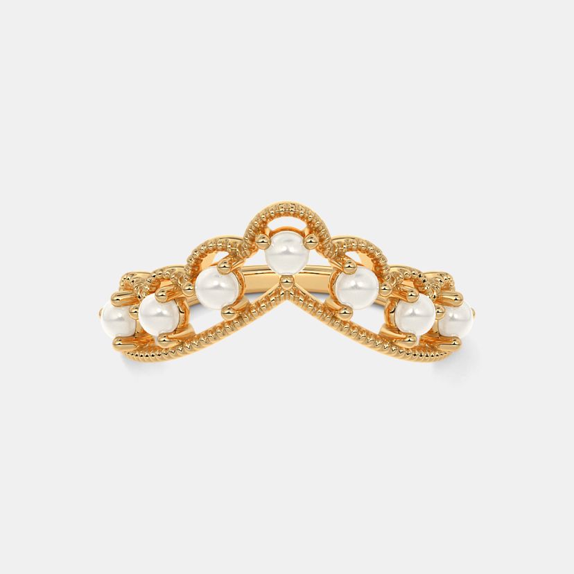 The Bricia Chevron Ring - image 7