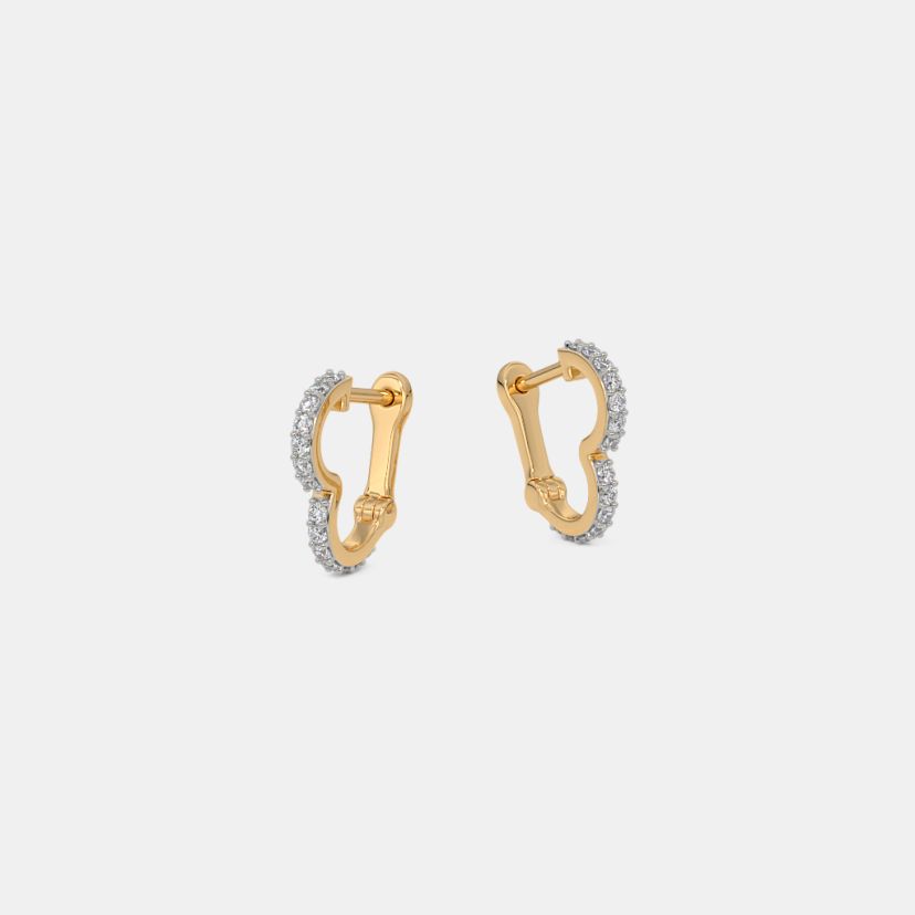 The Serafina Multi Pierced Hoop Earrings - image 5