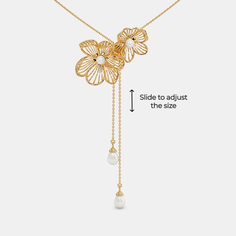 The Petalmesh Y Necklace - image 5