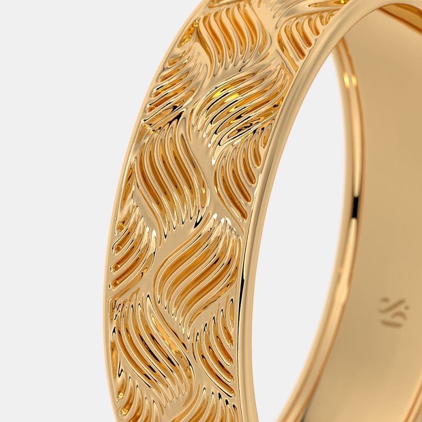 The Waveon Band Ring For Him - image 4