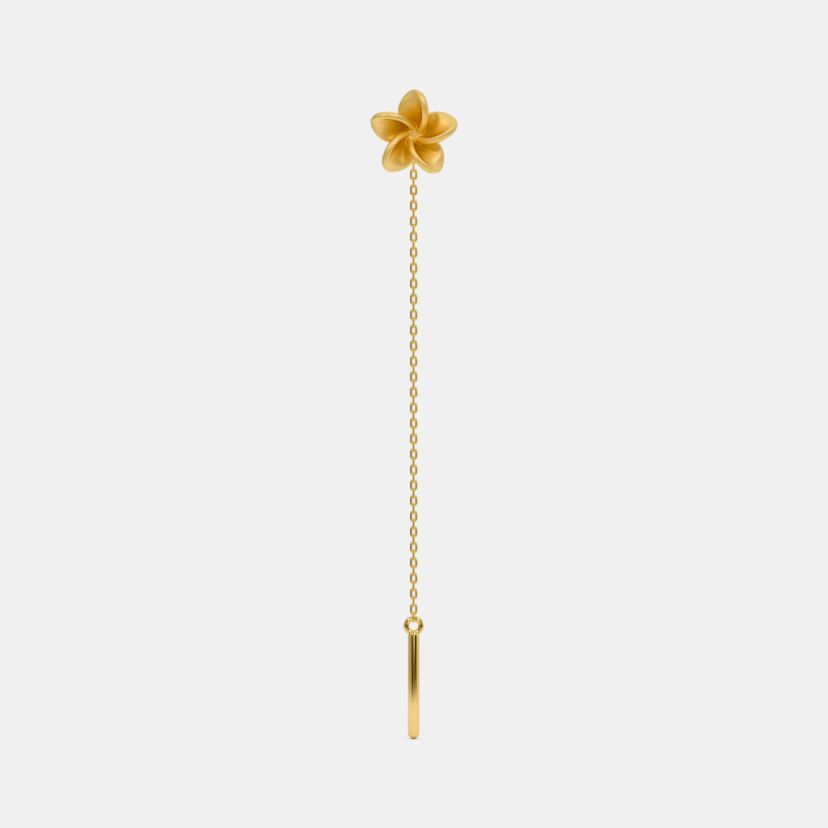 The Temple Tree Threader Earrings - image 5