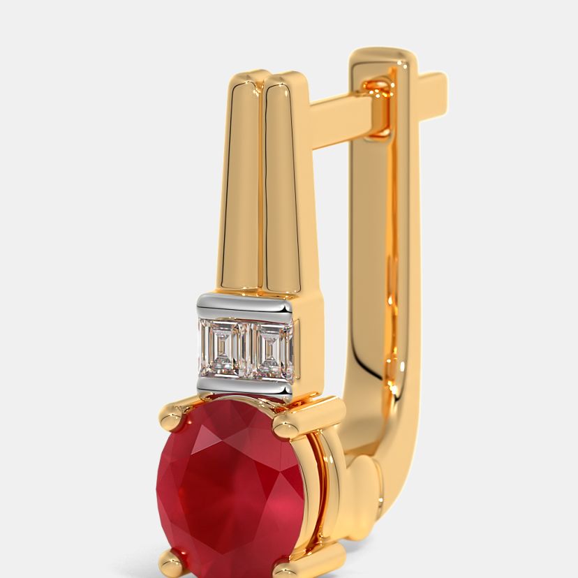 The Neyara Huggie Earrings - image 5
