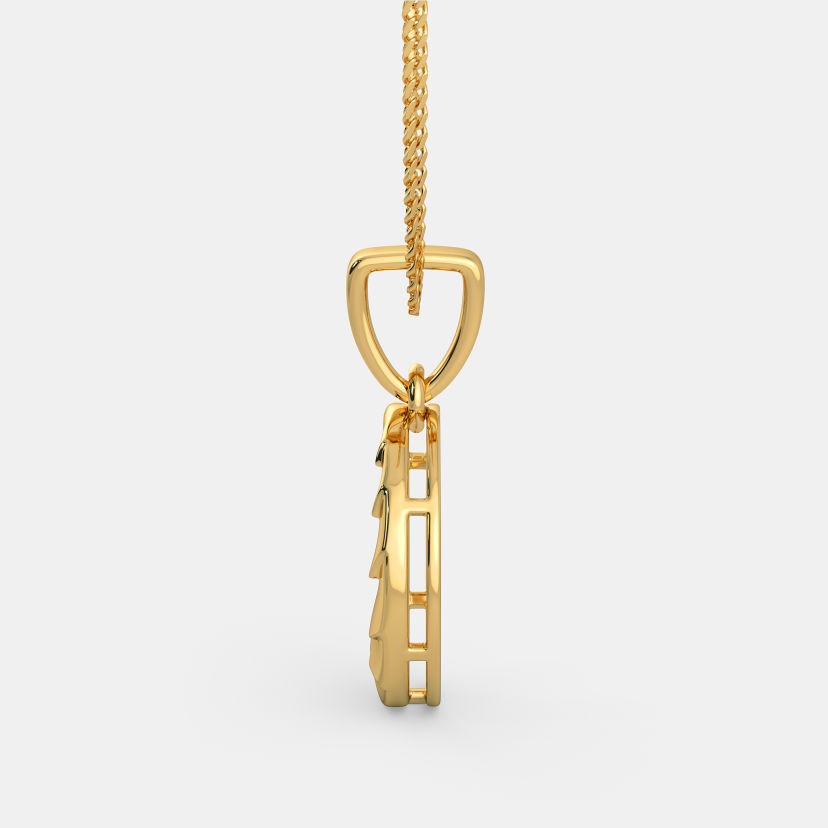 The Spartan Spirit Pendant - Angle View 1