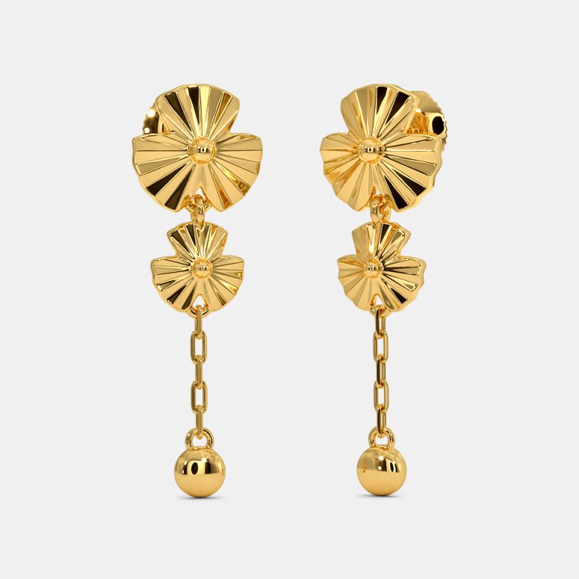 Amazon Great Indian Festival Right In Time For The Festive Season Buy  Precious Gold Earrings On