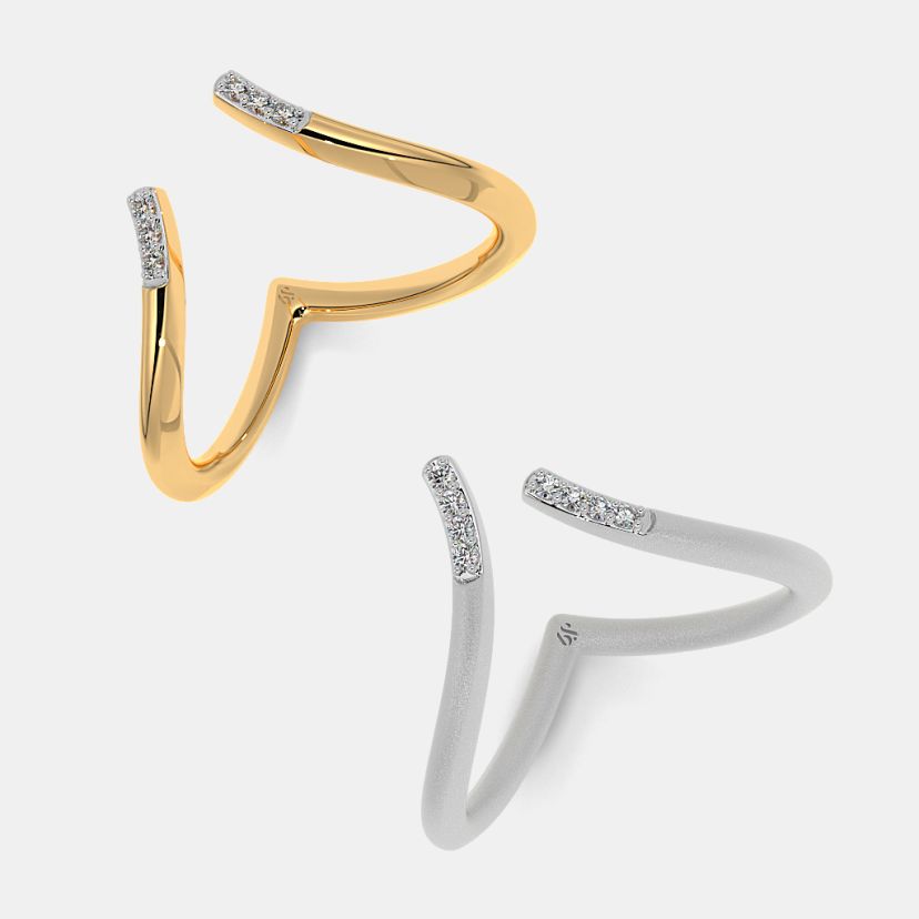 The Linus Chevron Ring - image 7