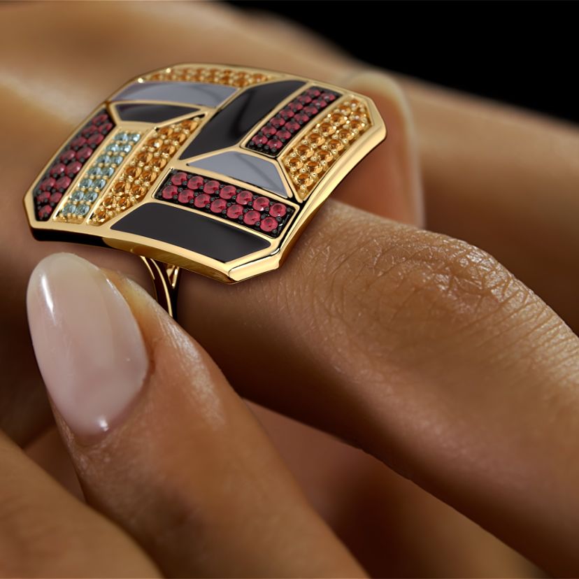 The Octate Statement Ring - image 6
