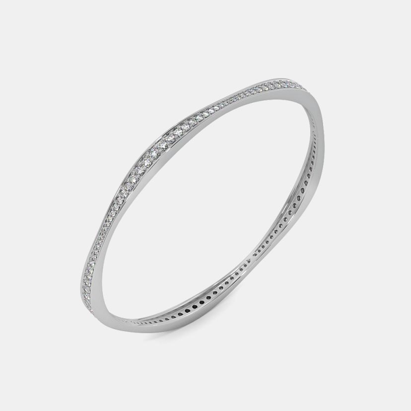 The Aqualis Eternity Round Bangle - image 1