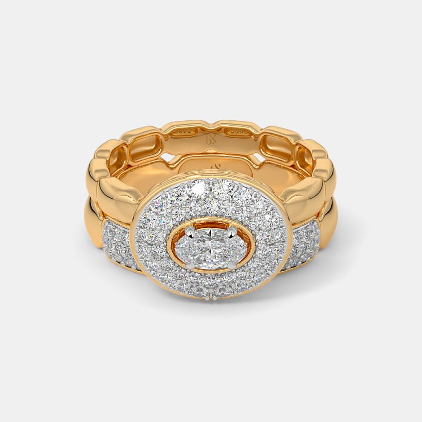 The Rocher Bridal Ring Set - image 8