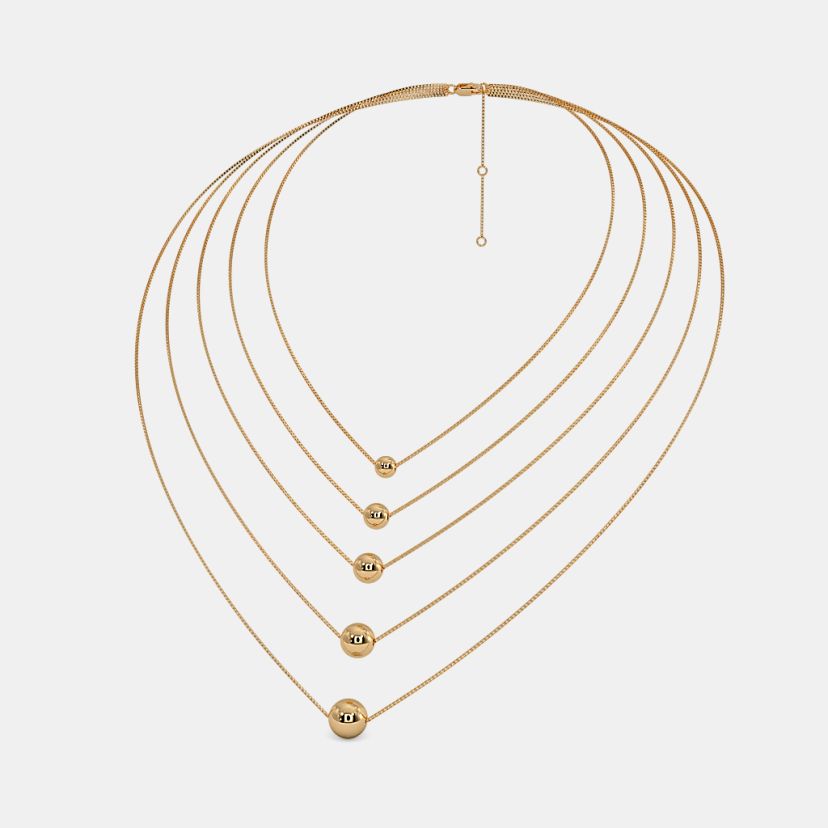The Sphered Layered Necklace - image 5