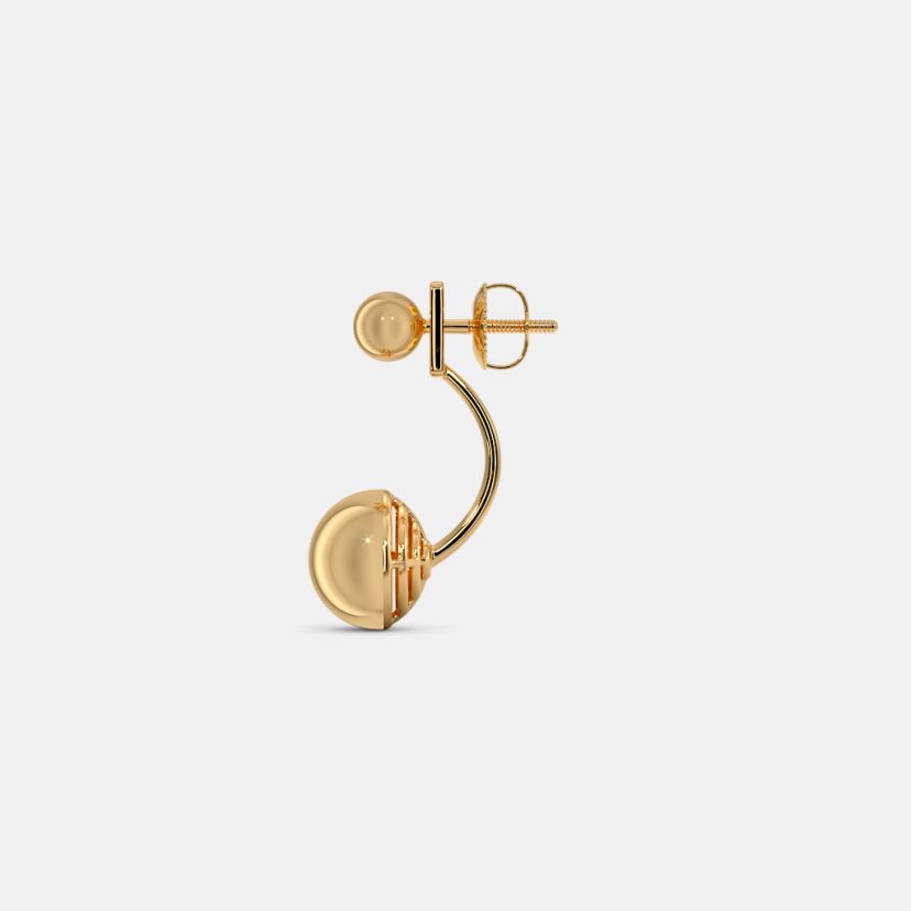 The Sphered Front Back Earrings - image 8