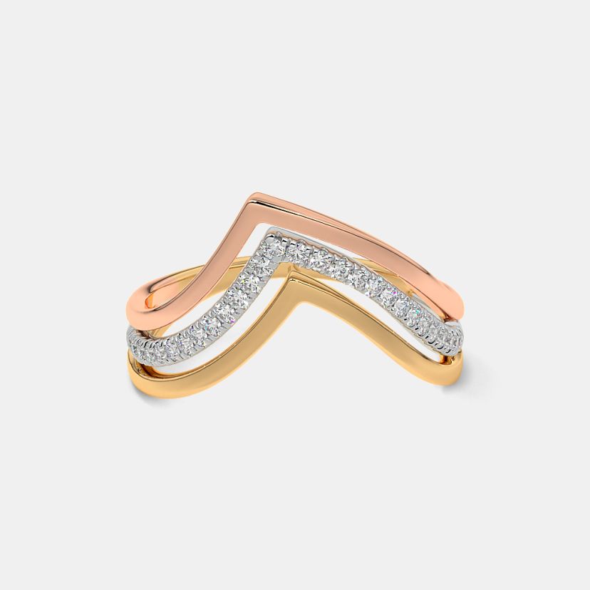 The Floy Chevron Ring - image 7