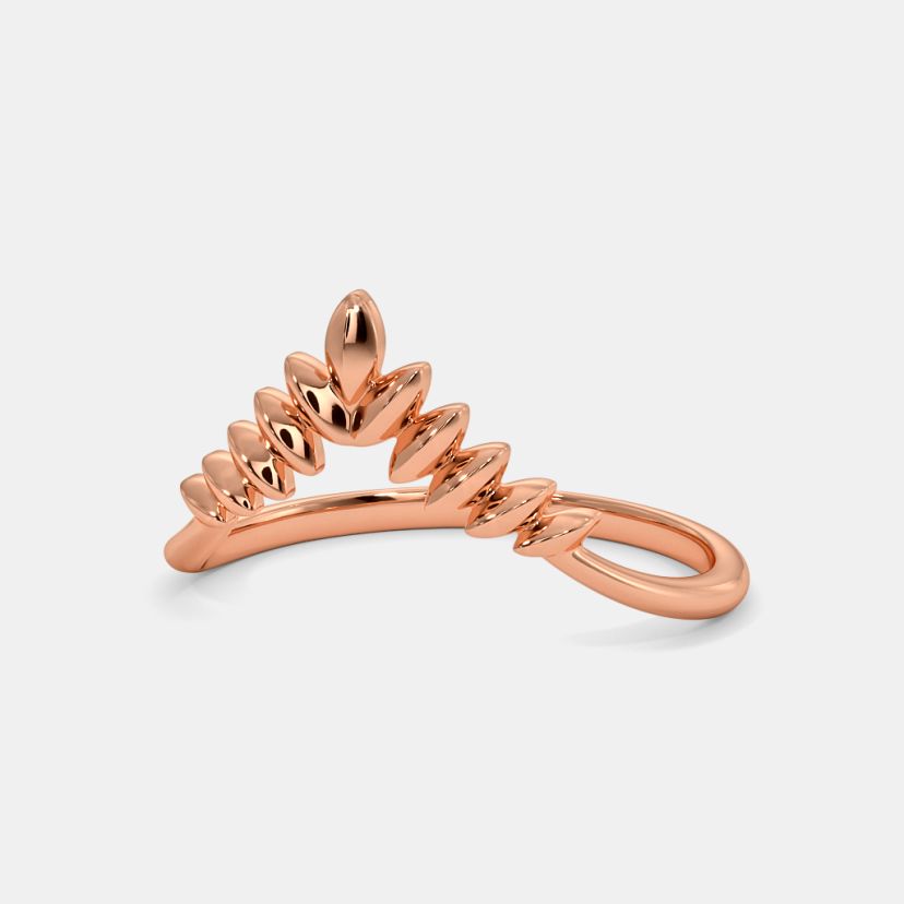The Aliba Chevron Ring - image 4