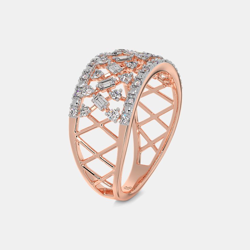 The Ayane Band Ring - Side View 2