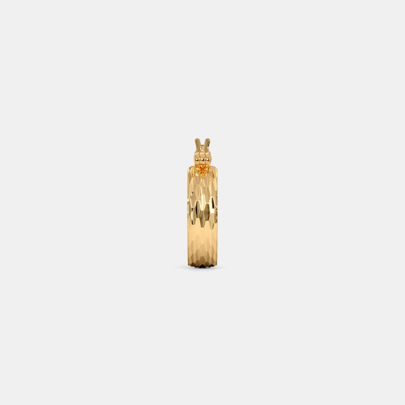 The Ardit Textured Hoop Earrings - image 4