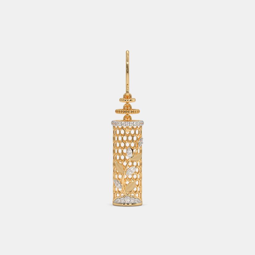 The Cylinder Jali Hook Earrings - image 4