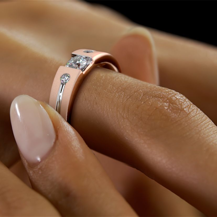 The Wrenn Solitaire Band For Her - image 6