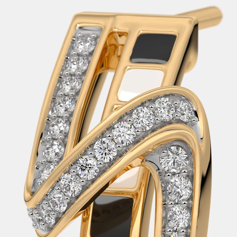 The Jakob J Hoops Earrings - image 5