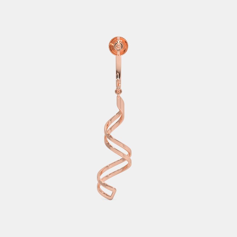 The Orsic Dangle Hoop Earrings - image 6