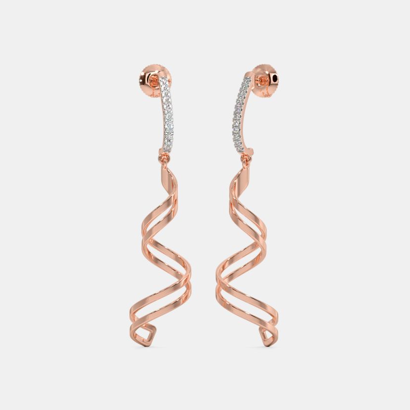 The Orsic Dangle Hoop Earrings - image 1