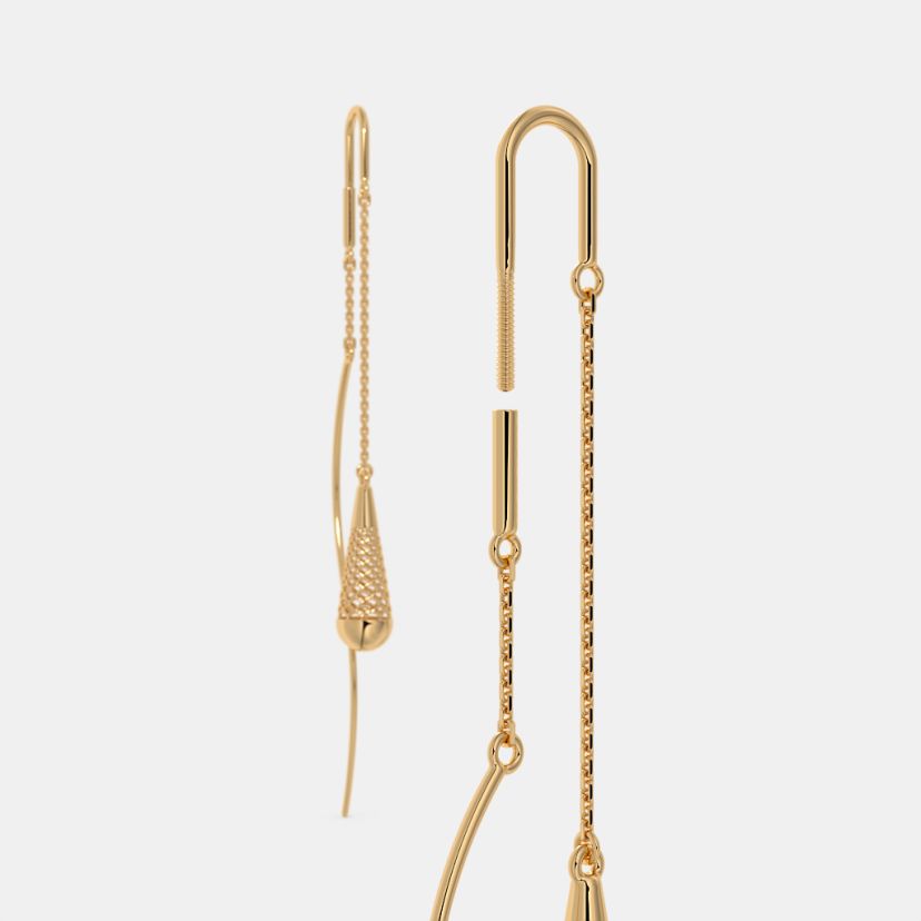 The Zemirah Sui Dhaga Earrings - image 8