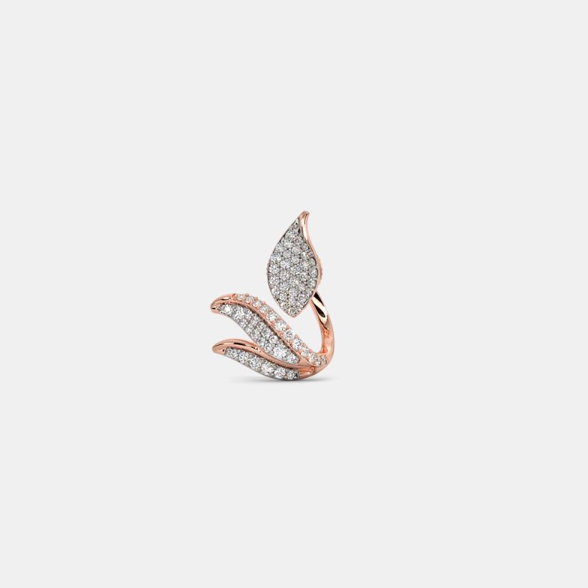 The Sylvan Petals Front Back Earrings - image 7