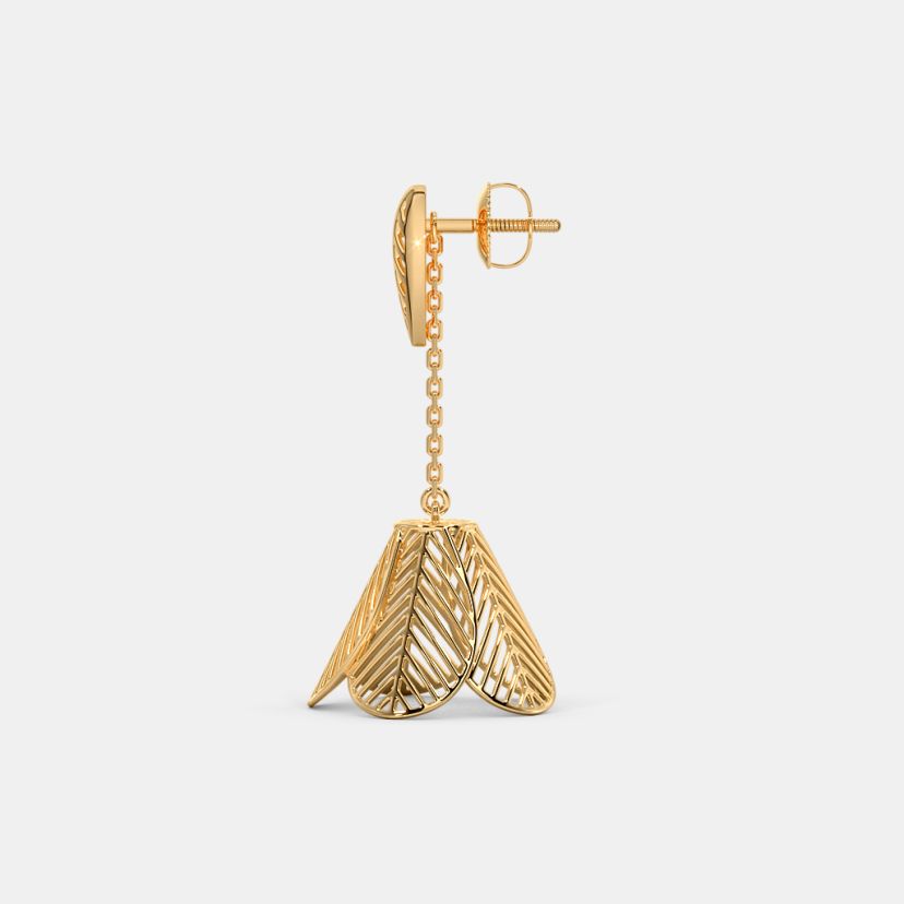 The Leafy Embrace Jhumka Earrings - image 8