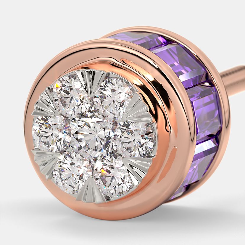 The Baguette Blossom Stud Earrings - image 5