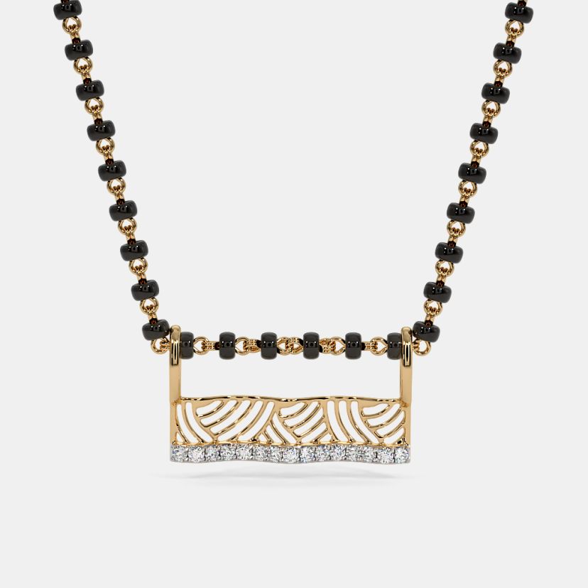 The Facetta Mangalsutra Pendant - image 5
