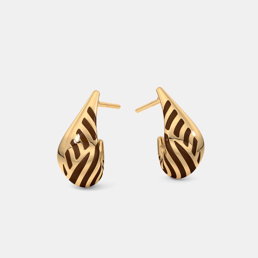 The Velour J Hoop Earrings - image 5