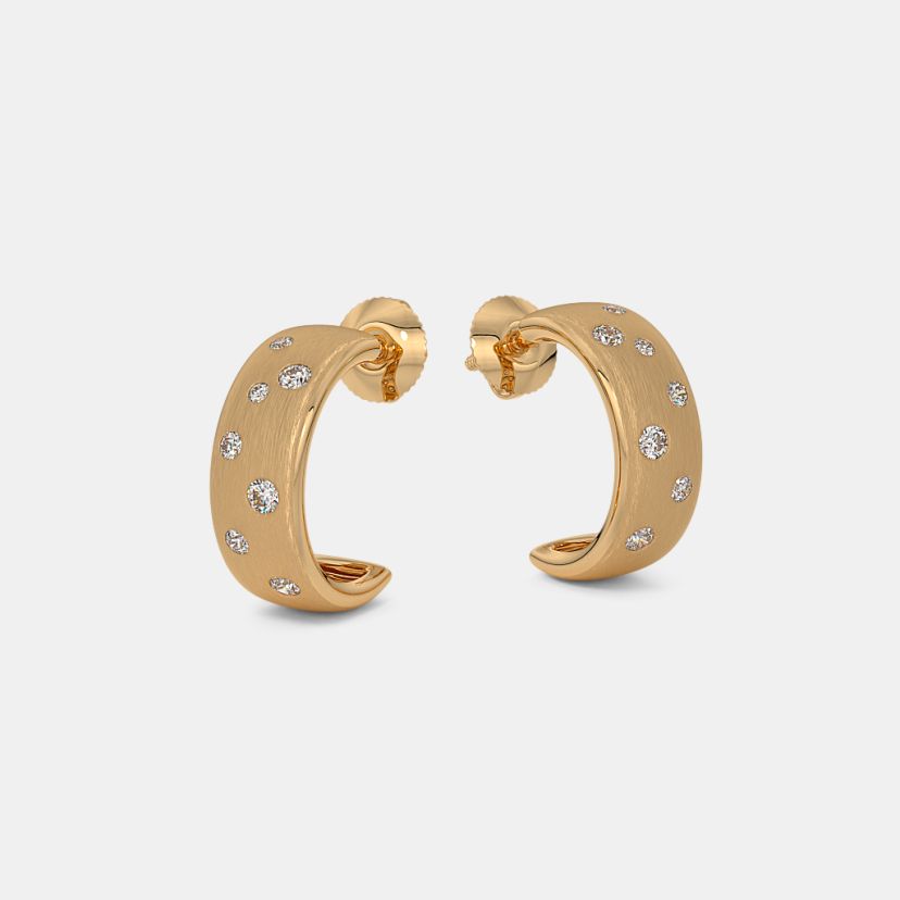 The Avyora J Hoop Earrings - image 5