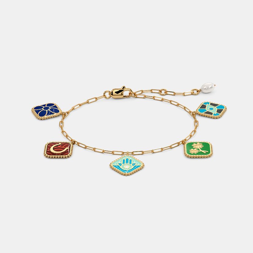The Azure Talisman Charm Bracelet - image 1