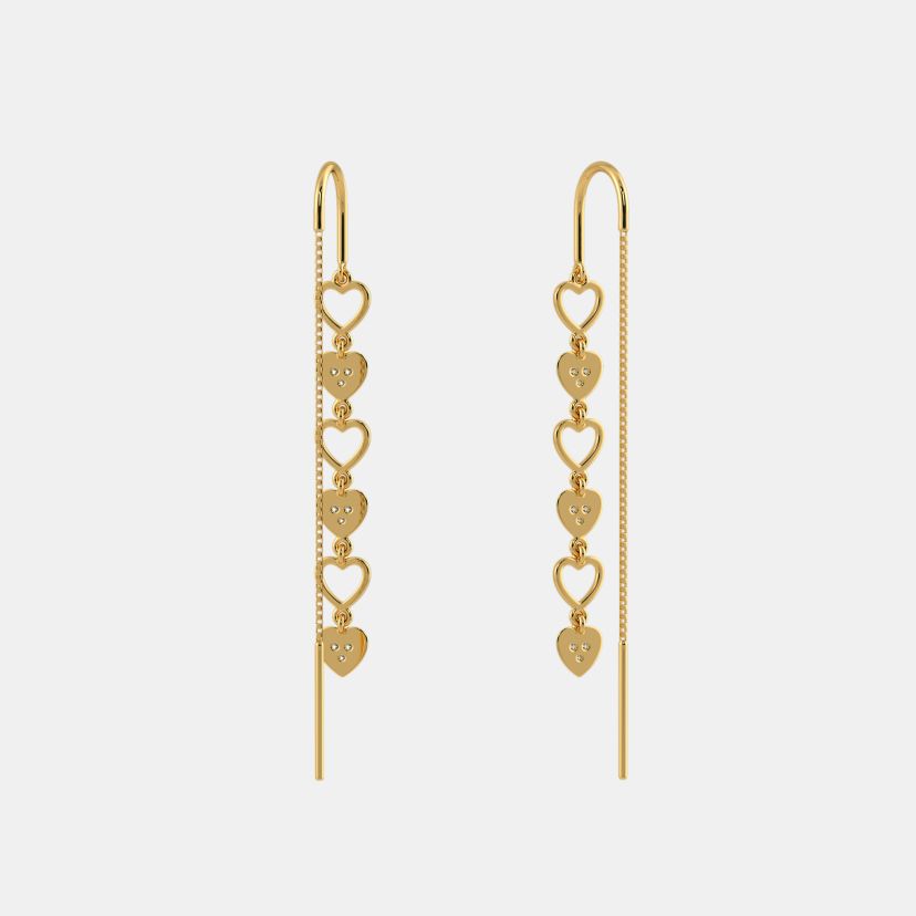 The Joyous Heart Drop Earrings - image 8
