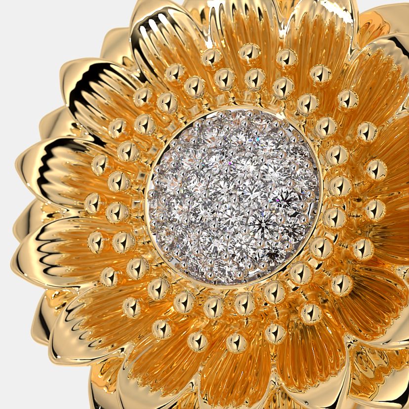 The Heavenly Sunflower Ring - image 5